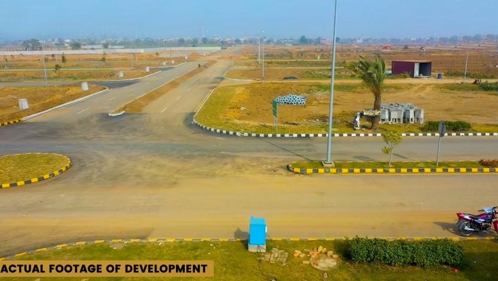 Actual Footage of Development of citi housing society sialkot