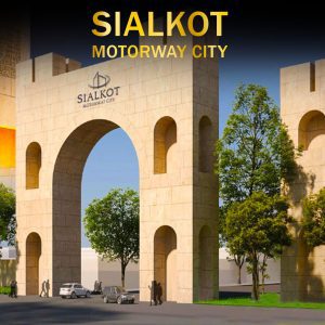 Sialkot Motorway City Entrance View